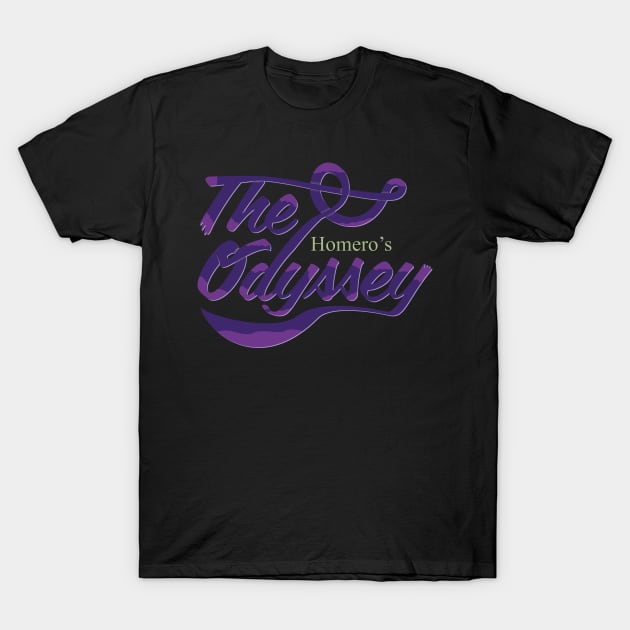 The Odyssey Homero T-Shirt by CrawfordFlemingDesigns